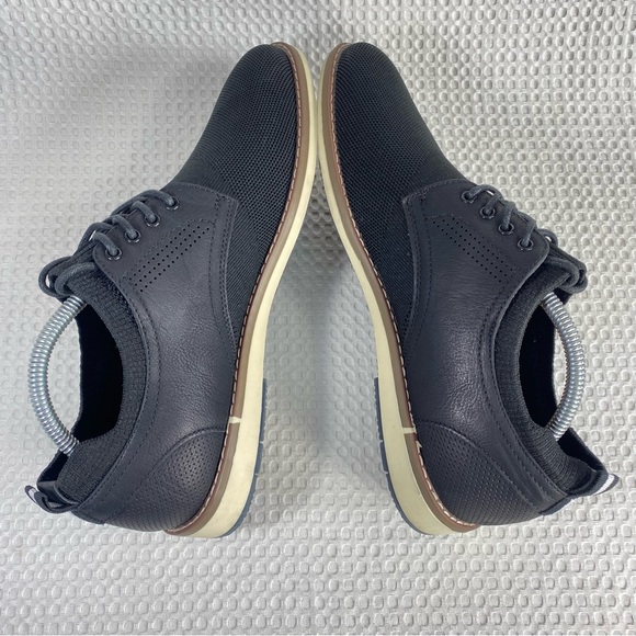 Steve Madden Knit Lace Up Black Casual Shoe; Men’s Size 9 M — Like New! - Picture 5 of 13